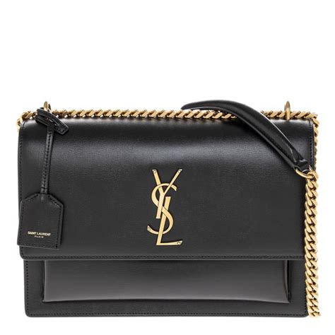 saint laurent black crossbody|yves saint laurent crossbody women.